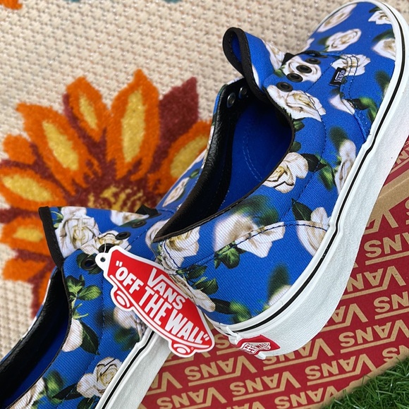 Vans Era Romantic Floral Lapis Blue / True White Men’s sneakers - Picture 15 of 16